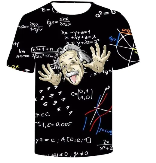 Funny 3D Print Albert Einstein Hoodie Unisex