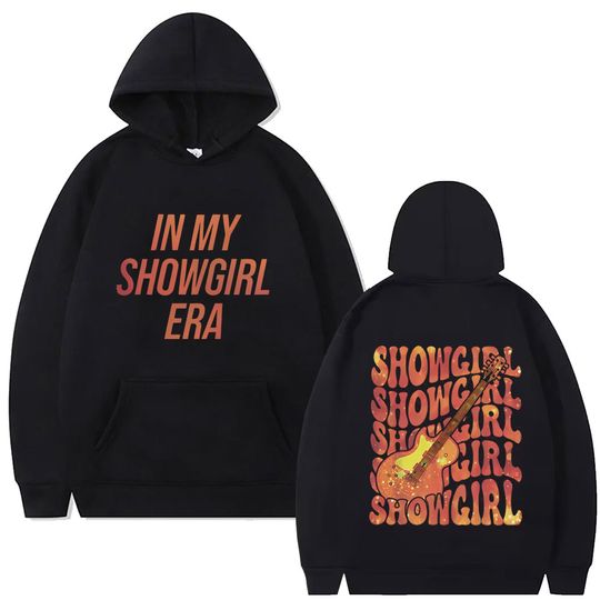 Discover The Life of A Showgirl Album Graphic Print Hoodie Men Women Clothing Fashion Pop Music Streetwear Male Vintage Casual Hoodies