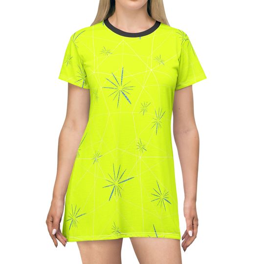 Joy Inside Out Inspired Women's T-Shirt Dress
