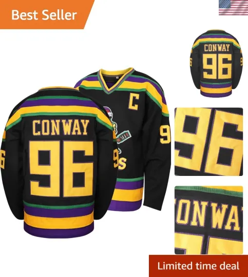 Discover Mighty Ducks Ice Hockey Jersey - Breathable Fabric and Embroidery S-XXXL