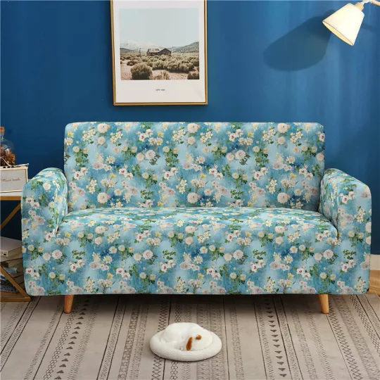 roseStretch Sofa Cover Lounge Couch Slipcover Recliner Protector