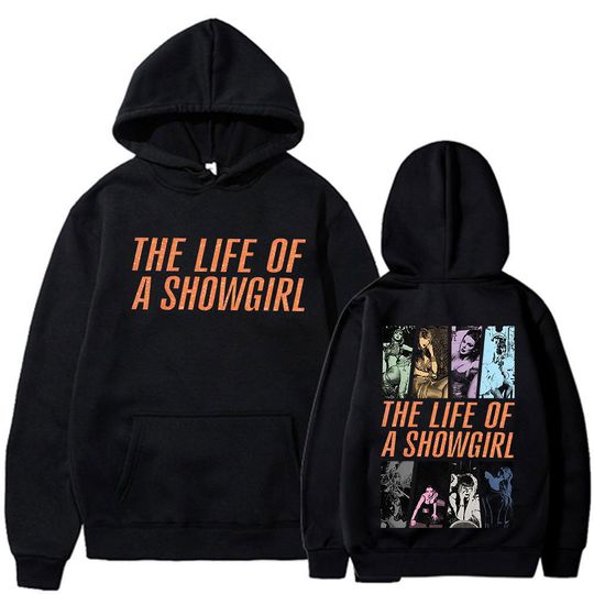 Discover The Life of A Showgirl Album Hoodies Men Women Clothing Fashion Harajuku Hooded Sweatshirts Vintage Gothic Long Sleeves Pullover
