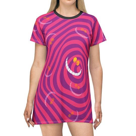 Cheshire Cat Women's T-Shirt Dress