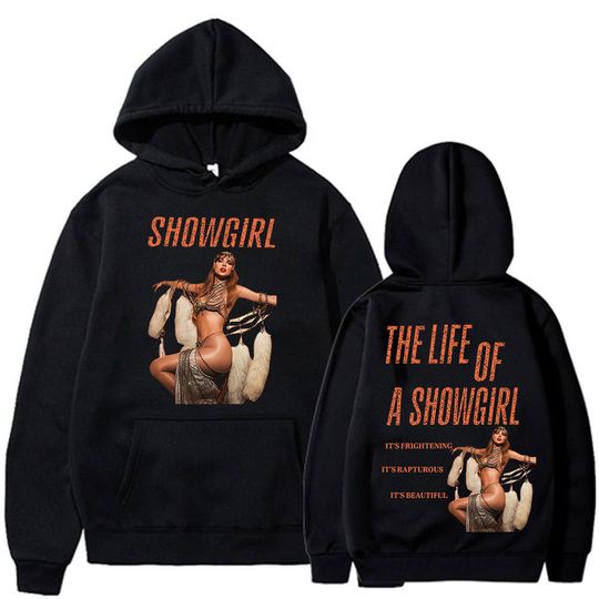 Discover The Life of A Showgirl Album Hoodies Fan Gifts Men Women Clothing Fashion Harajuku Hooded Sweatshirts Fleece Casual Pullovers