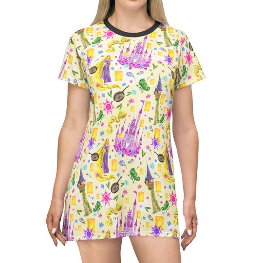 Tangled Princess Women's T-Shirt Dress