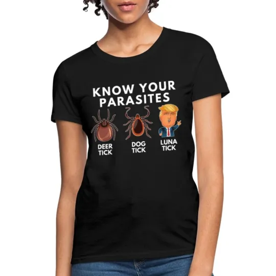 Know Your Parasites Anti-Trump Women's T-Shirt
