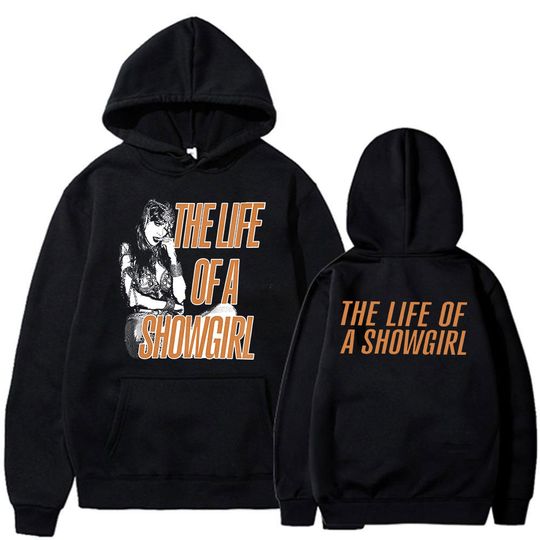 Discover The Life of A Showgirl Album Hoodies Men's Women Clothing Harajuku Hooded Sweatshirt Casual Vintage Fleece Long Sleeve Pullovers
