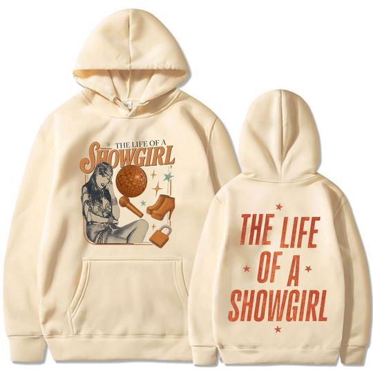 Discover The Life of A Showgirl Album Hoodies Men Women Clothing Harajuku Hooded Sweatshirt Fleece Long Sleeve Pullover Hoodie Streetwear