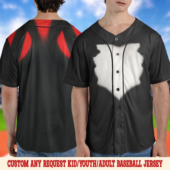 Discover Cartoon Speed Heroes Inspired Jersey | 3D Full Print Cosplay Baseball Shirt