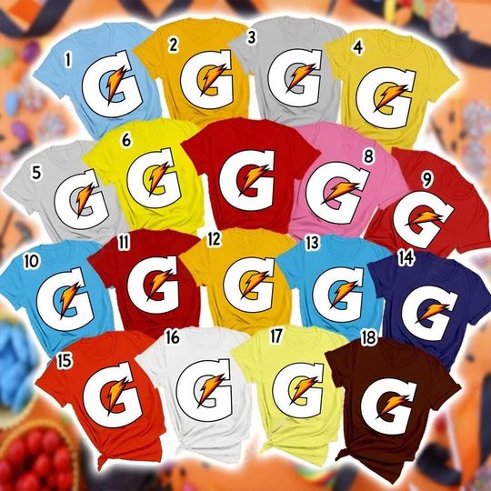 Discover Drink Matching Cosplay Shirt, Beverage and Food Matching Group Tee, Halloween Costume For Family Group T Shirt, Sports Drink Gifts