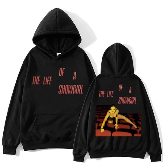 Discover The Life of A Showgirl Album Vintage Style Hoodies Men Women Fashion Pop Music Long Sleeve Fleece Oversized Casual Sweatshirts