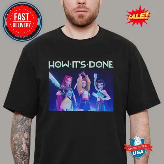 Discover KPop Demon Hunters Huntrix T-Shirt 2025 Exclusive