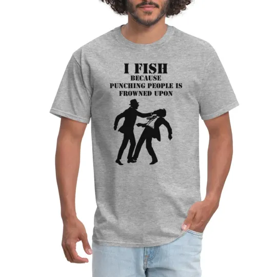 Catfish & Carp Merch Funny Fish Quote Men's T-Shirt