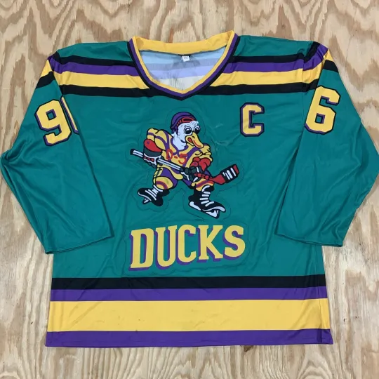 Discover Charlie Conway Mighty Ducks Hockey Movie Costume Jersey Disney One Size (A35)