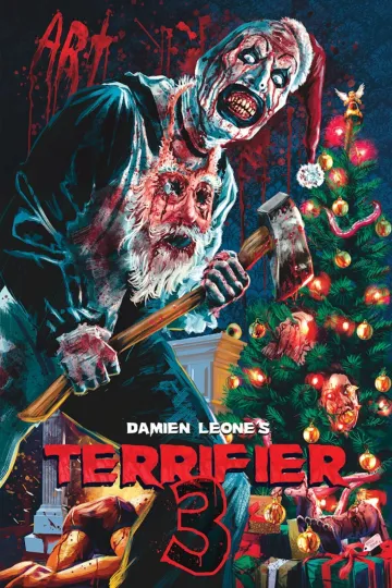 Terrifier 3 2024 Movie Poster Wall Art Premium Matte Vertical Poster
