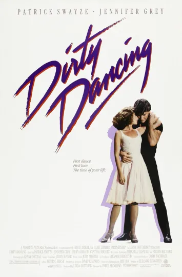 Dirty Dancing Patrick Swayze Poster - Premium Matte Vertical Film Movie Print Unframed