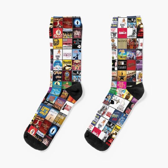 Discover Broadway Socks