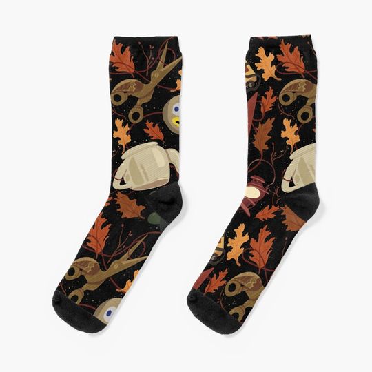 Discover Over the Garden Wall Pattern Socks