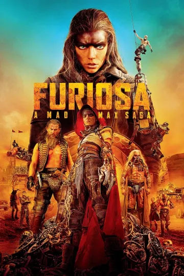 Discover Furiosa 2024 Movie Poster Wall Art Print Premium Matte Vertical Poster