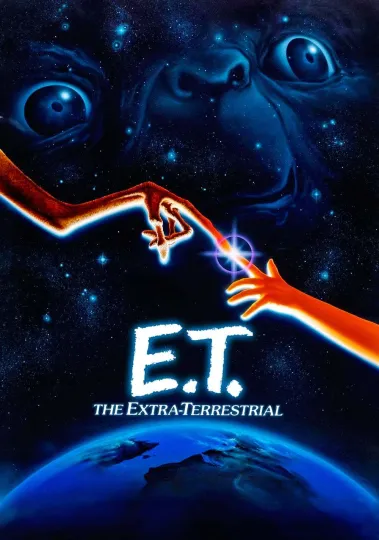 Discover E.T. 1982 Movie Poster Wall Art Print Vertical Poster Premium Matte