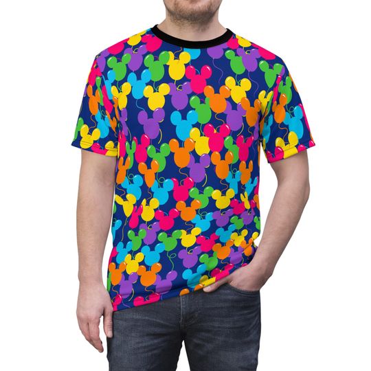Discover Mickey Ears Balloons - Unisex T-Shirt (Made in USA)