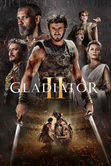 Discover Gladiator 2 2024 Movie Poster Wall Art Print Vertical Premium Matte