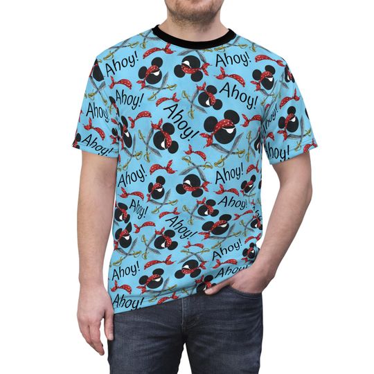 Discover Pirate Mickey Ahoy! - Unisex T-Shirt (Made in USA)