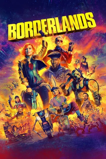 Borderlands 2024 Movie Poster Wall Art Vertical Poster