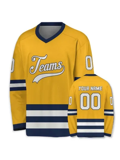 Discover Custom Hockey Jersey, Personalized Team Name Number Sports Shirt For Hockey Fans
