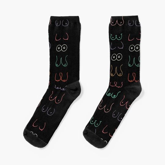 Discover Neon Boobs Socks