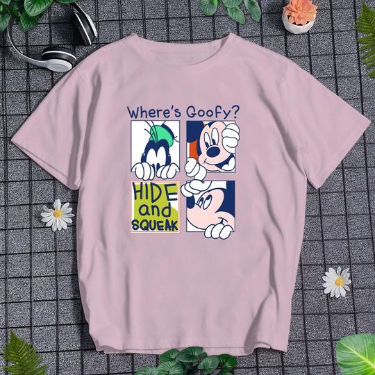 Discover Classic Mouse T-shirt Cute Dog T-shirt Funny Cartoon Shirt For Cartoon Park Shirt Summer Vacation Shirt Family Trip Shirt Birthday Gift