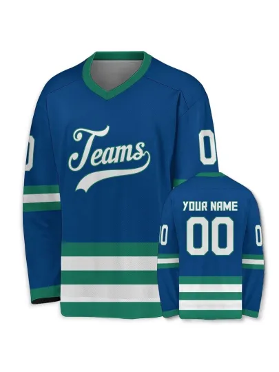 Discover Custom Hockey Jersey Personalized Team Name Number Shirts for Adult Youth Fans