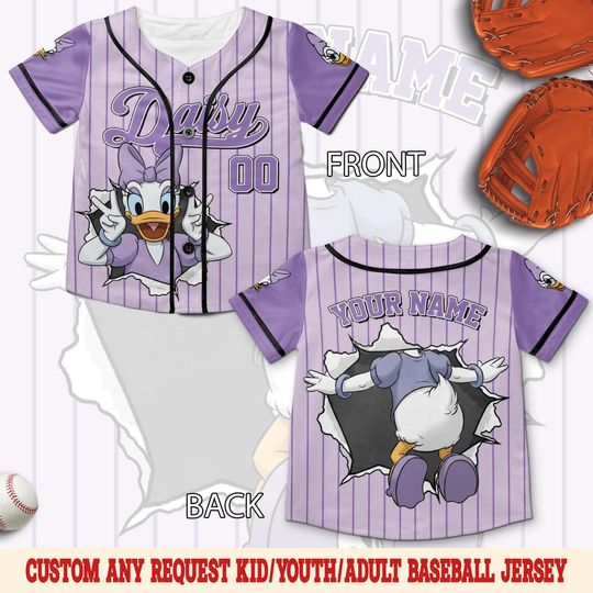 Discover Personalized Mickey Halloween Baseball Jersey
