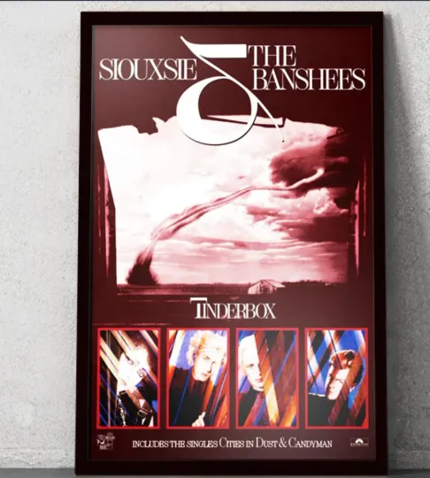Discover Poster Siouxsie & The Banshees Tinderbox Album Poster, gift for fans