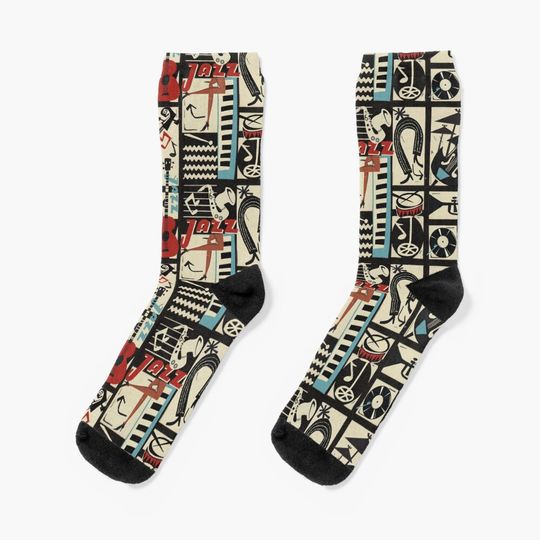 Discover the jazz rythm (full version) Socks