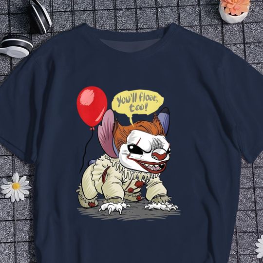 Discover Stitch Unisex T-shirt Stitch Alien Kids T-shirt Halloween T-shirt Vacation Trip Shirt And Family Trip Shirt Birthday Gift