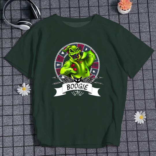 Discover Oogie Boogie Shirt, Nightmare Before Inspired Unisex T-Shirt, Scary Movie Characters Shirt, Halloween Shirt Gifts