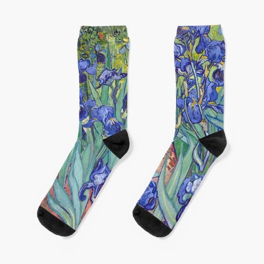 Discover Van Gogh - Irises Socks