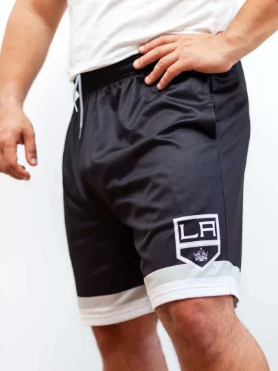 Discover Los Angeles Kings Mesh Hockey Shorts