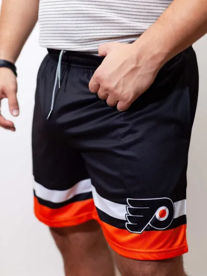 Discover Philadelphia Flyers Mesh Hockey Shorts