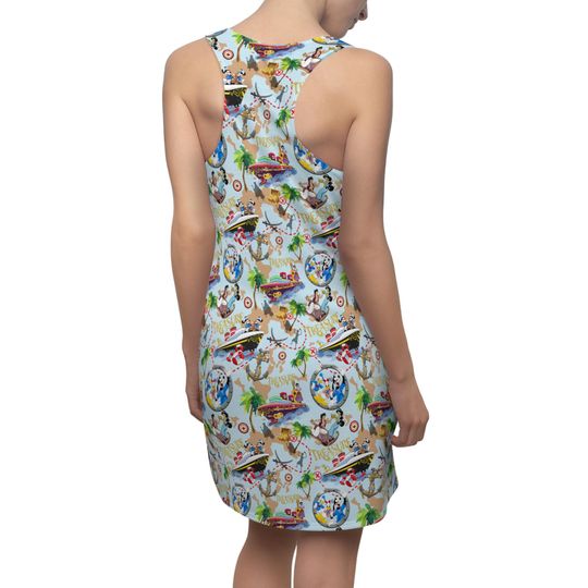 Discover Disney Treasure Cruise Ship - Women's Racerback Dress (Made in USA)