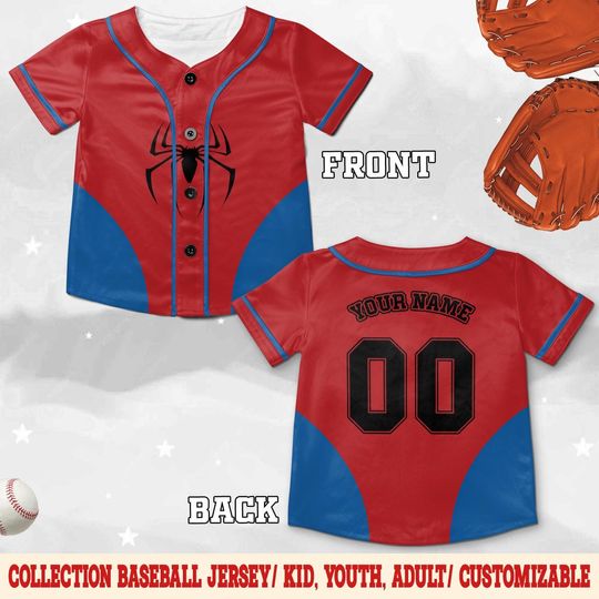Spidey And His Amazing Friends Costume Baseball Jersey