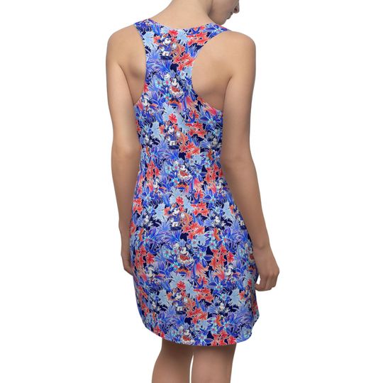 Floral Disney Cruise Women's Racerback Dress