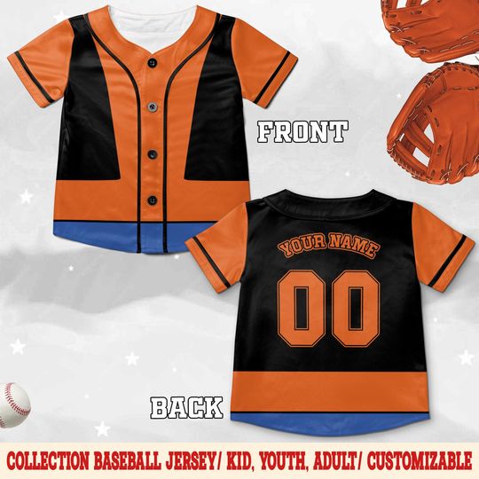 Discover Custom Disney Goofy Baseball Jersey, Mickey Mouse Cosplay Costume Jersey