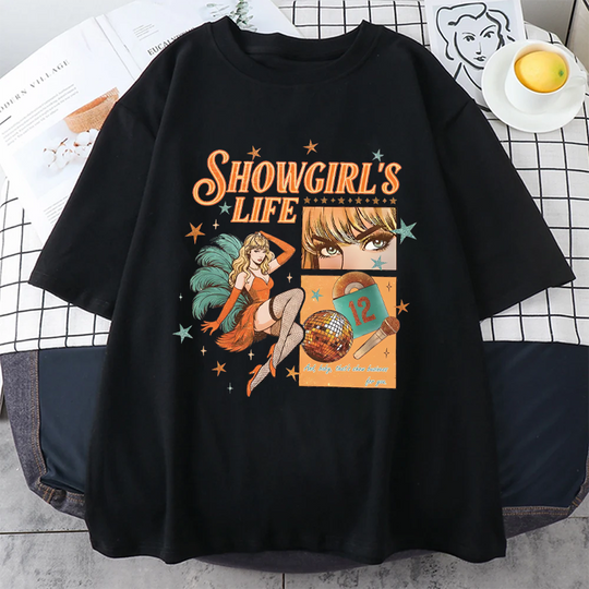Discover The Life of A Showgirl  Graphic T-shirt