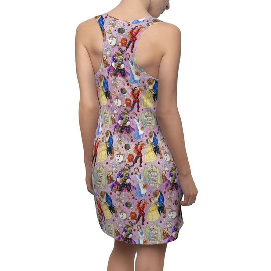 Beauty And The Beast Women's Racerback Dress