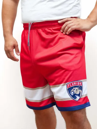 Discover Florida Panthers Mesh Hockey Shorts