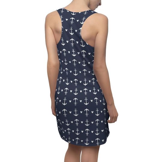 Anchors Mouse Ears Women's Racerback Dress