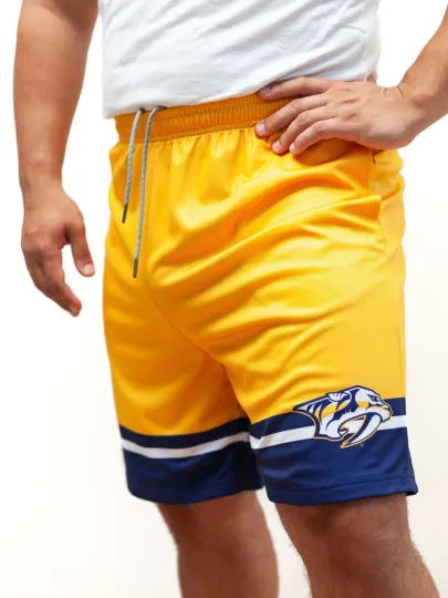 Discover Nashville Predators Mesh Hockey Shorts