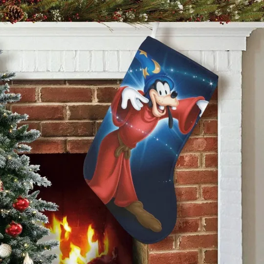 Discover Personalized Goofy Christmas Stocking, Goofy Stocking With Name Chimney Decor